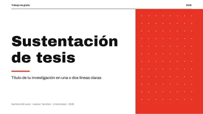 Minimalist thesis defense
