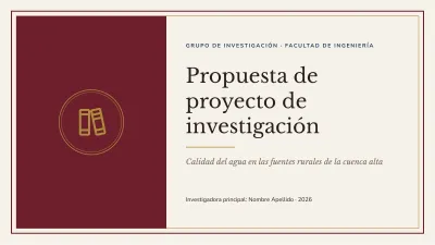 Research project proposal