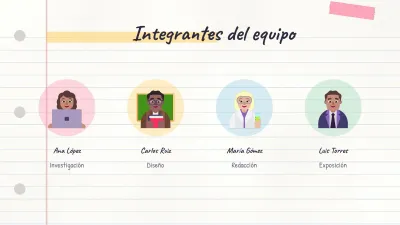 Exposición escolar en cuaderno, diapositiva 10 de 13