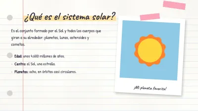 Exposición escolar en cuaderno, diapositiva 4 de 13