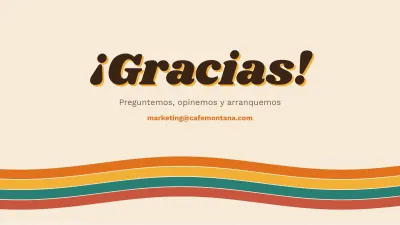 Plan de marketing retro, diapositiva 12 de 13