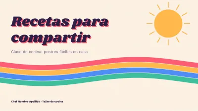 Recetas y cocina retro
