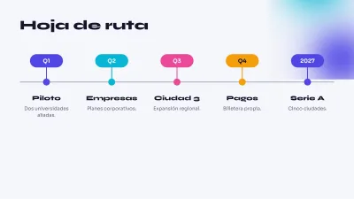 App pitch deck, slide 8 of 13
