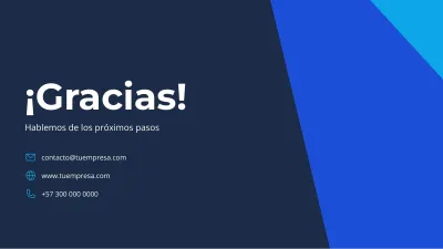 Presentación de empresa corporativa, diapositiva 12 de 13