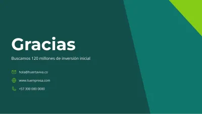 Plan de negocios, diapositiva 13 de 14