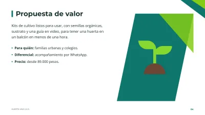 Plan de negocios, diapositiva 4 de 14