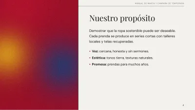 Editorial brand plan, slide 4 of 13