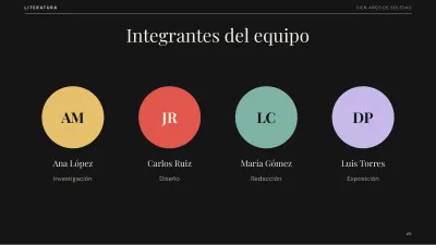 Literatura: análisis de una obra, diapositiva 10 de 13