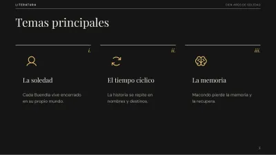 Literatura: análisis de una obra, diapositiva 5 de 13