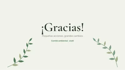 Medio ambiente y sostenibilidad, diapositiva 12 de 13