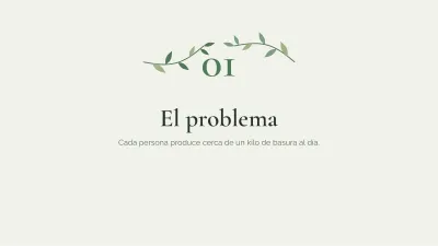 Medio ambiente y sostenibilidad, diapositiva 3 de 13