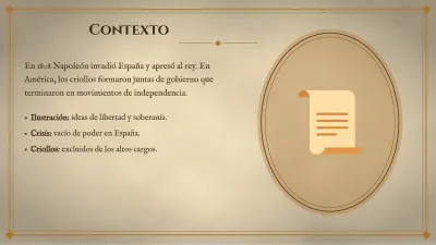 Línea de tiempo de historia, diapositiva 4 de 13