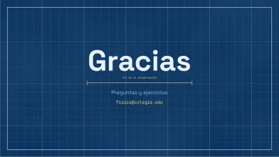 Ciencias y física: plano técnico, diapositiva 12 de 13