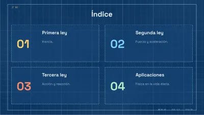 Ciencias y física: plano técnico, diapositiva 2 de 13