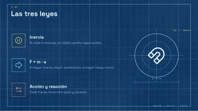 Ciencias y física: plano técnico, diapositiva 5 de 13