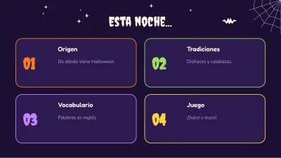 Halloween: clase y actividades, diapositiva 2 de 13