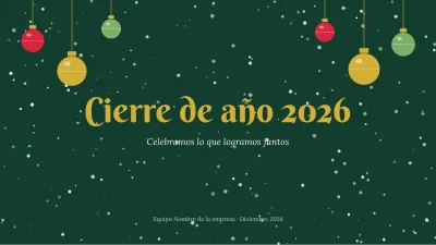Christmas year-end review