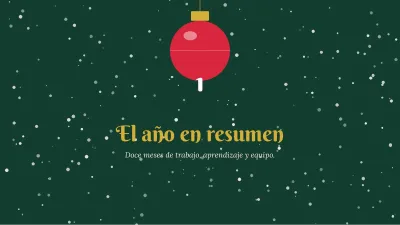 Navidad: cierre de año, diapositiva 3 de 13