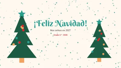 Navidad escolar divertida, diapositiva 12 de 13