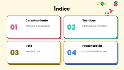 Fun colorful template, slide 2 of 13