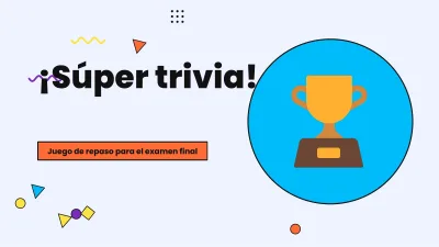 Classroom trivia game