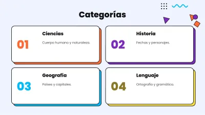 Classroom trivia game, slide 2 of 13