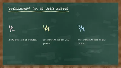 Clase en pizarra, diapositiva 6 de 13