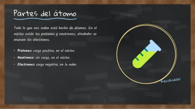 Chemistry on a blackboard, slide 4 of 13