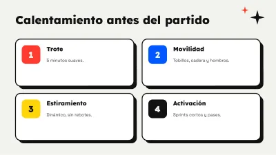Deportes y entrenamiento, diapositiva 9 de 13