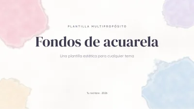 Fondos de acuarela aesthetic