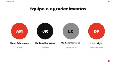 Defesa de TCC minimalista, slide 10 de 13
