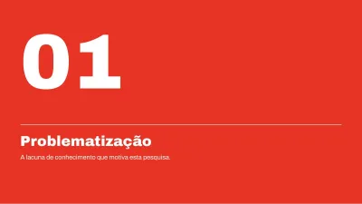 Defesa de TCC minimalista, slide 3 de 13
