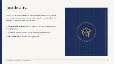 Tese universitária clássica, slide 4 de 13