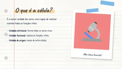 Mapa conceitual e anotações, slide 4 de 14