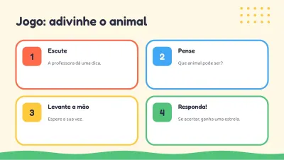 Aula infantil: os animais, slide 9 de 13