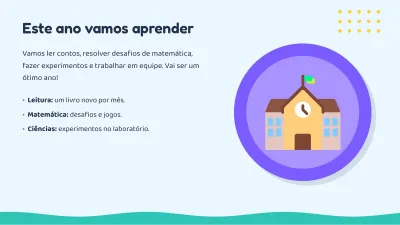 Volta às aulas: boas-vindas, slide 4 de 13