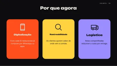 Pitch deck para startup, slide 5 de 13