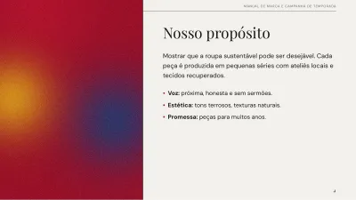 Plano de marca editorial, slide 4 de 13