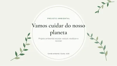 Meio ambiente e sustentabilidade