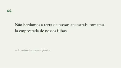 Meio ambiente e sustentabilidade, slide 11 de 13