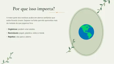 Meio ambiente e sustentabilidade, slide 4 de 13