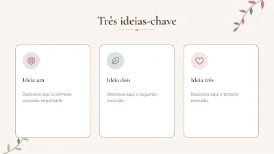 Fundos botânicos elegantes, slide 5 de 13