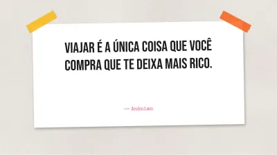Viagens e turismo, slide 11 de 13