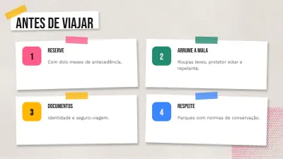 Viagens e turismo, slide 9 de 13