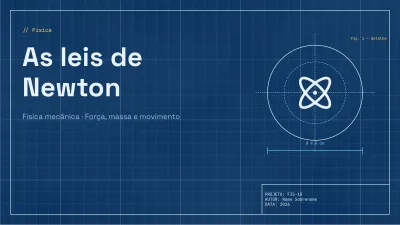 Ciências e física: projeto técnico