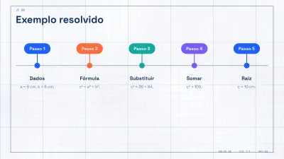 Matemática em papel quadriculado, slide 8 de 13