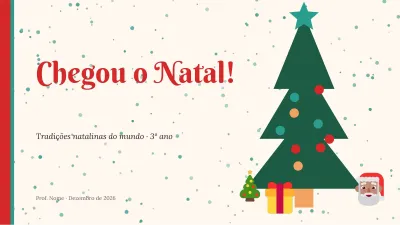 Natal escolar divertido