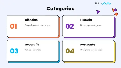 Jogo de quiz para a aula, slide 2 de 13