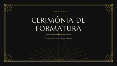 Formatura elegante