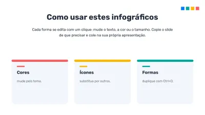 Infográficos editáveis, slide 4 de 17